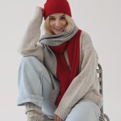 Handmade Merino Wool Socks: Thin Knit Unisex Cozy Socks